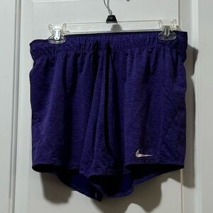 Nike Women's Dri-Fit Purple Shorts